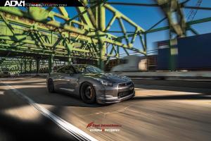 Nissan GT-R on ADV.1 Wheels (ADV50MV1SL) 2015 года